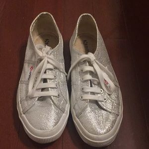 Superga silver sneakers 38
